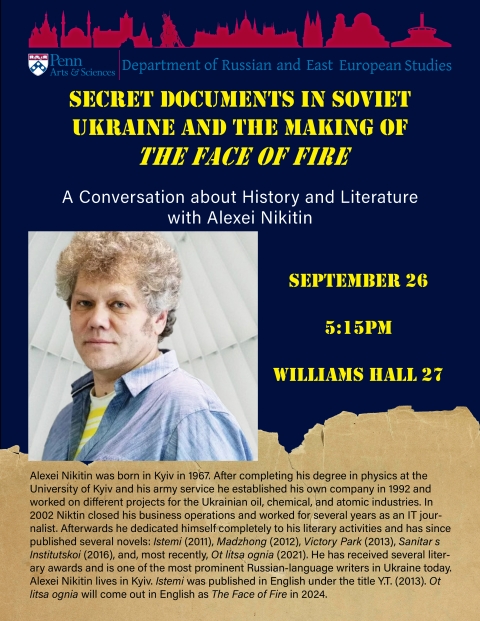 Secret Documents In Soviet Ukraine And The Making Of The Face Of Fire ...